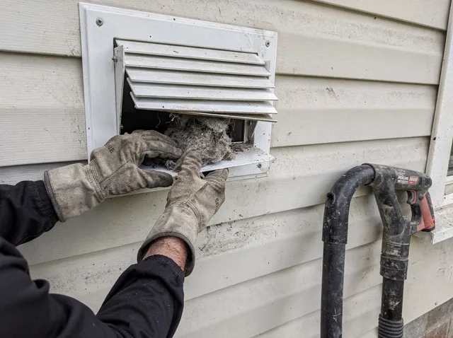 Dryer Exhaust Vent Cleaning in Ellington