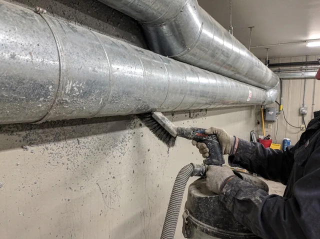 Industrial Dryer Vent Cleaning in Ellington