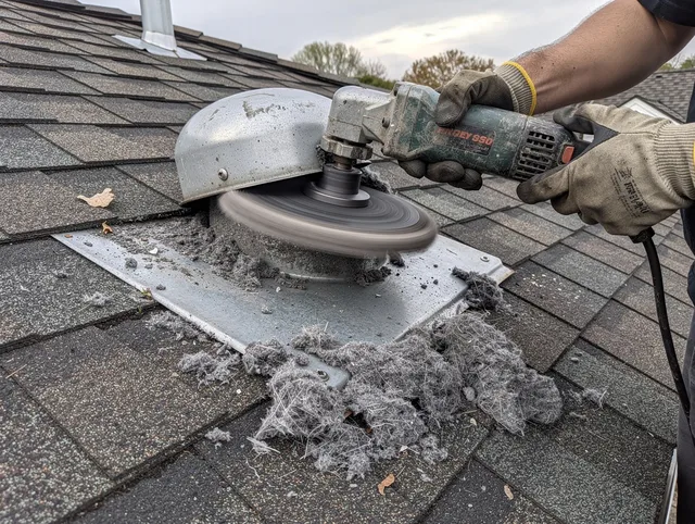 Expert roof dryer vent cleaning by Ellington Dryer Vent Cleaning in Ellington