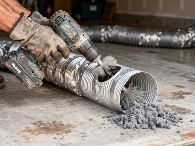 Professional duct cleaning by Ellington Dryer Vent Cleaning in Ellington