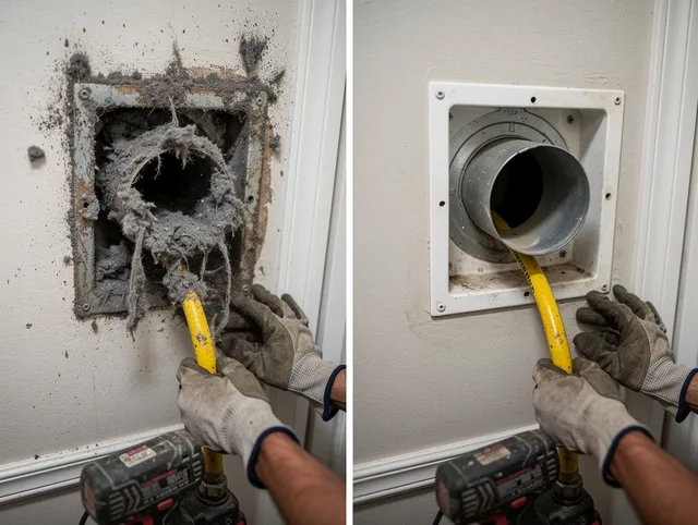 Expert gas dryer vent cleaning by Ellington Dryer Vent Cleaning in Ellington