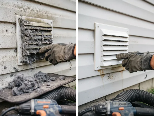 Residential dryer vent cleaning by Ellington Dryer Vent Cleaning in Ellington